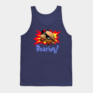 Bearing thug life glasses Tank Top